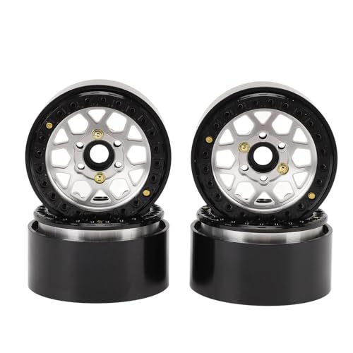 Locadence HUB Rad Felgen, Hochfestigkeit Aluminiumlegierung RC Fahrzeugräder für RC 1:10 Skala Auto, 1,9 Zoll Reifen Locadence HUB Rad Felgen, Hochfestigkeit Aluminiumlegierung RC Fahrzeugräder für RC 1:10 Skala Auto, 1,9 Zoll Reifen von Locadence