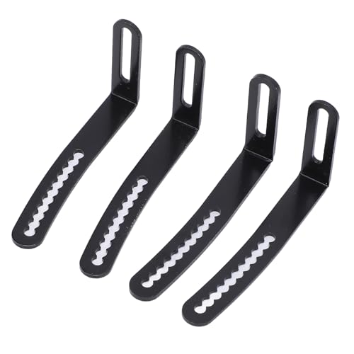 Locadence LOCADENZ 4PCS RC car shaube körperung, 1/10 l Form RC Crawler Shell Body Mount Zickzack, einstellbare vordere hintere Stoßfängerhalterung Metall -Halterung für RC -Auto von Locadence