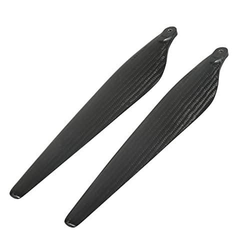 Locadence RC Klapp Propeller, 14,2X2,4 in 3090 Hohe Torsion Steifigkeit Kohle Faser Klapp Propeller Ersatz für Mehrachsen Drohne (CW) von Locadence