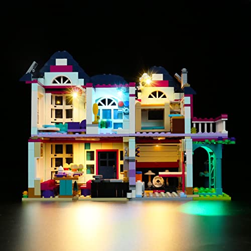 Led Licht Set für Lego Andreas House, Led Beleuchtungs Set für Lego 41449 Friends Andreas House - Nur Lichter-Set,kein Lego-Modell von LocoLee