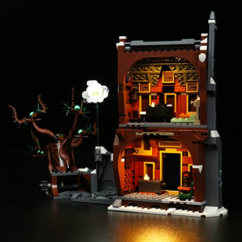 Led Licht Set für Lego Harry Potter Heulende Hütte und Peitschende Weide, Led Beleuchtungs Set für Lego 76407 Harry Potter - Nur Lichter-Set, Kein Lego-Modell von LocoLee