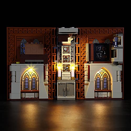 Led Licht Set für Lego Harry Potter Hogwarts Moment: Verwandlungsunterricht Set,Light for Lego 76382 Transfiguration Class,Nur Lichter Set,kein Lego Modell (76382 Verwandlungsunterricht) von LocoLee