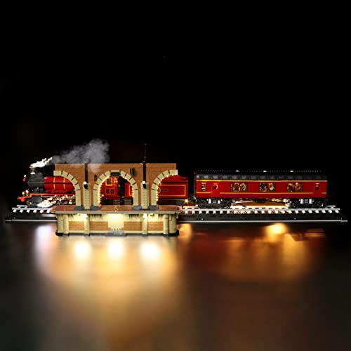 Led Licht Set für Lego Hogwarts Express, Led Beleuchtungs Set für Lego 76405 Hogwarts Express Collectors' Edition - Nur Lichter Set, Kein Modell (Standard Version) von LocoLee