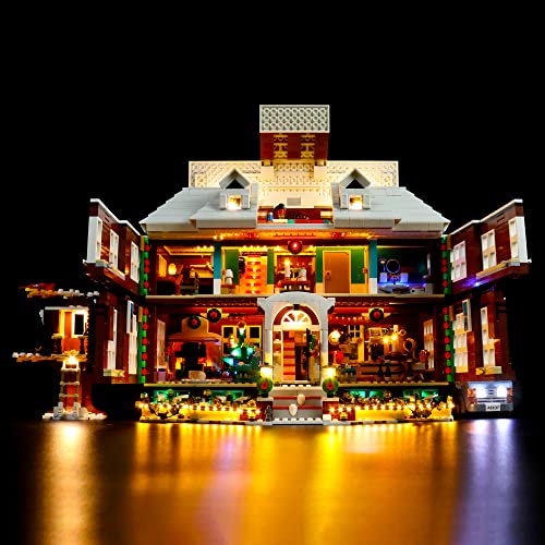 LocoLee Led Licht Set Kompatibel mit LEGO Home Alone,Dekorations Led Beleuchtungs Set Compatible with LEGO 21330 Exklusives Collectible Light Kit, Nur Lichter-Set,Kein Modell (Aktualisierte Version) von LocoLee