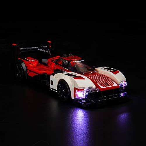 Led Licht Set für Lego Porsche 963, Led Beleuchtungs Set für Lego 76916 Speed Champions Porsche 963 - Nur Lichter Set, Kein Modell von LocoLee