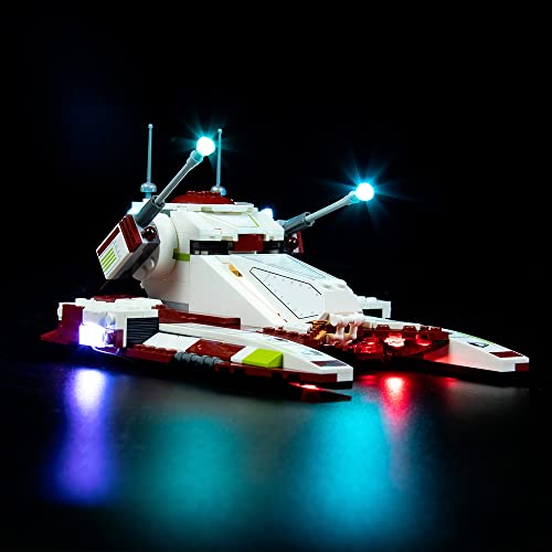 Led Licht Set für Lego Republic Fighter Tank, Led Beleuchtungs Set für Lego 75342 Assault Tank of The Republic - Nur Lichter-Set,kein Lego-Modell von LocoLee