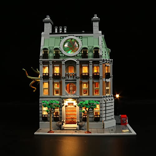 Led Licht Set für Lego Sanctum Sanctorum, Led Beleuchtungs Set für Lego 76218 Marvel Sanctum Sanctorum - Nur Lichter Set, Kein Modell (Standard Version) von LocoLee