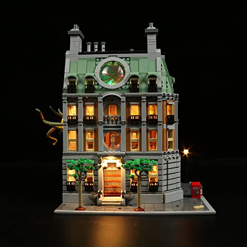LocoLee Led Licht Set Kompatibel mit Lego Sanctum Sanctorum, Led Beleuchtungs Set Compatible with Lego 76218 Sanctum Sanctorum - Nur Lichter Set, Kein Modell (Standard Version) von LocoLee
