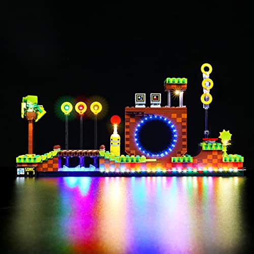 LocoLee Led Licht Set Kompatibel mit Lego Sonic, Led Beleuchtungs Set für Sonic 21331 - Nur Lichter-Set, Kein Modell-Modell von LocoLee