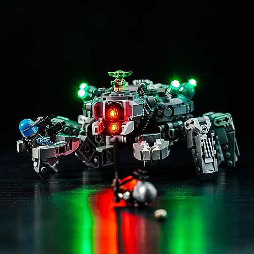 Led Licht Set für Lego Spider Tank, Led Beleuchtungs Set für Lego 75361 Spider Tank from Star Wars: The Mandalorian Season 3- Nur Lichter Set, Kein Modell von LocoLee