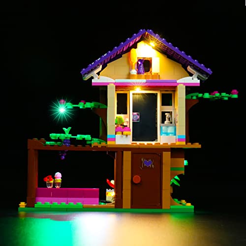 Led Licht Set für Lego Tree House in The Forest, Led Beleuchtungs Set für Lego 41679 Friends Tree House - Nur Lichter-Set,kein Lego-Modell von LocoLee