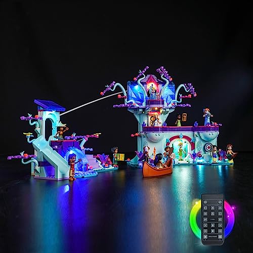 Licht Set Kompatibel Mit Lego Verzauberte Baumhaus,Led Beleuchtungs Set Compatible with Lego 43215 - Nur Lichter Set, Kein Modell(Fernbedienung Version) von LocoLee