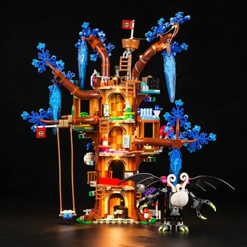 Licht-Kit für Lego Fantastical Tree House 71461, Beleuchtungsset für Lego 71461 DREAMZzz Fantastisches Baumhaus - Modelle nicht enthalten, nur Licht-Kit von LocoLee