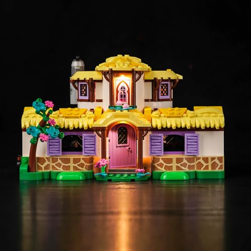 Licht Set für Lego Disney Wish Ashas Häuschen Set, Led Beleuchtungs Set für Lego 43231 Disney Asha’s Cottage - Nur Lichter Set, Kein Modell von LocoLee