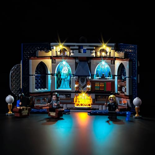 Licht Set für Lego Hausbanner Ravenclaw, Led Beleuchtungs Set für Lego 76411 Harry Potter Ravenclaw House Banner - Nur Lichter Set, Kein Modell von LocoLee
