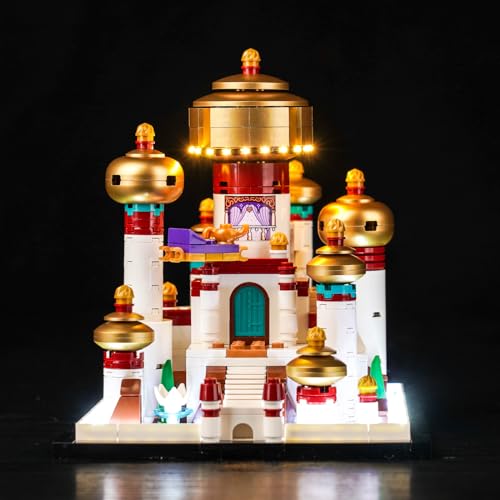 Licht Set für Lego Mini Disney Palace of Agrabah, Led Beleuchtungs Set für Lego 40613 Disney Mini Disney Palace of Agrabah - Nur Lichter Set, Kein Modell von LocoLee