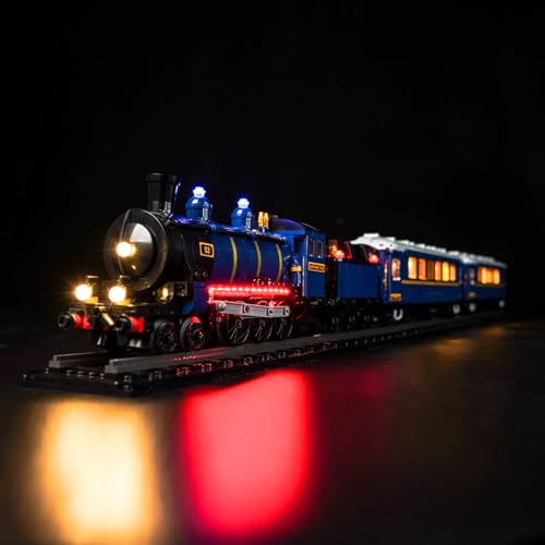 Licht Set für Lego Orient Express Train, Nur Lichter Set - Kein Modell, Licht BeleuchtungSet für Lego 21344 Ideas The Orient Express Train (Standard Version) von LocoLee