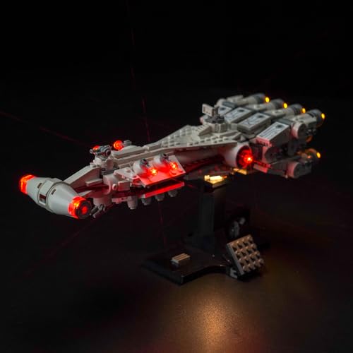 Licht Set für Lego Tantive IV, Nur Lichter Set - Kein Modell, Licht BeleuchtungSet für Lego 75376 Star Wars Tantive IV Sternenschiffs (Standard Version) von LocoLee