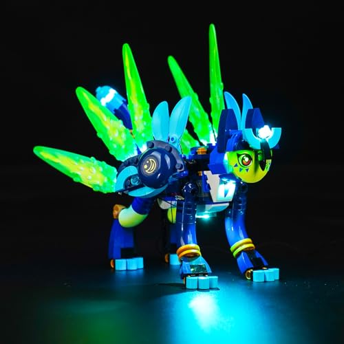 LocoLee Licht Kompatibel mit Lego Zoey und die Katzeneule Zian 71476, Nur Lichter Set - Kein Modell, Licht BeleuchtungSet Compatible with Lego 71476 DREAMZzz Zoey and Zian The Cat-Owl von LocoLee