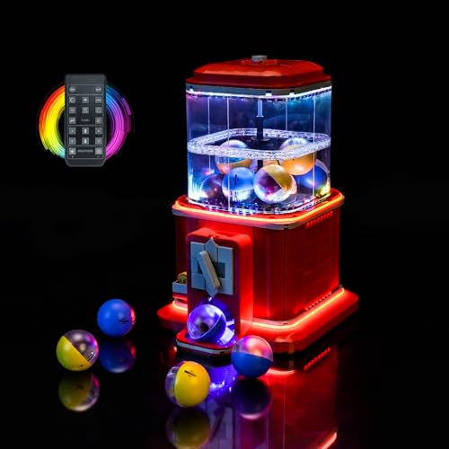 LocoLee Fernbedienung Licht Set Kompatibel mit Lego 21358 Minifigure Vending Machine (Kein Lego-Set), Dekorative Beleuchtung Set Compatible with Lego 21358 Spielzeugautomat mit Minifiguren von LocoLee