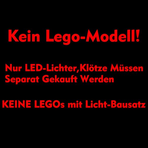 LocoLee Led Licht Set für Lego Thronsaal des Imperators, Led Beleuchtungs Set für Lego 75352 Star Wars Thronsaal des Imperators 75352 Emperor’s Throne Room Diorama - Nur Lichter Set, Kein Modell von LocoLee