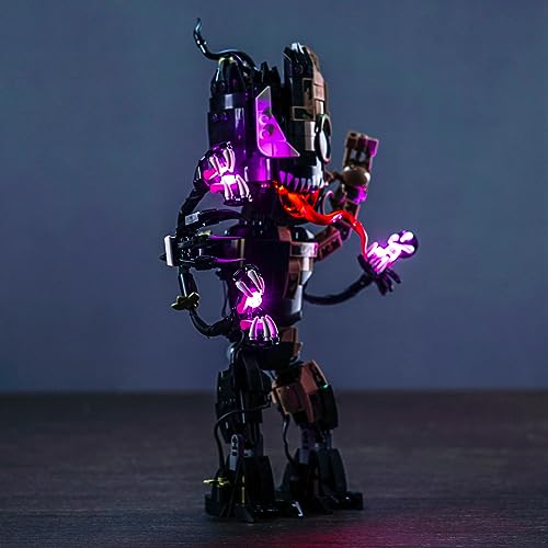LocoLee Led Licht Set Kompatibel mit LEGO Venomized Groot 76249, Led Beleuchtungs Set Compatible with LEGO 76249 Venomized Groot - Nur Lichter Set, Kein Modell LocoLee Led Licht Set Kompatibel mit LEGO Venomized Groot 76249, Led Beleuchtungs Set Compatible with LEGO 76249 Venomized Groot - Nur Lichter Set, Kein Modell von LocoLee