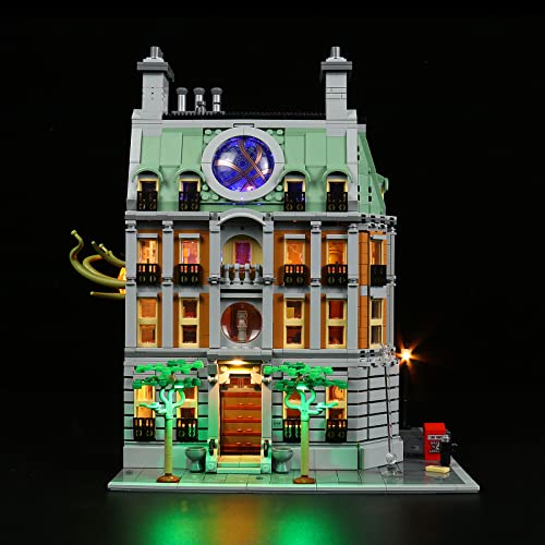 LocoLee Led Licht Set Kompatibel mit LEGO Sanctum Sanctorum, Led Beleuchtungs Set Compatible with LEGO 76218 Sanctum Sanctorum - Nur Lichter Set, Kein Modell (Aktualisierte Version) von LocoLee