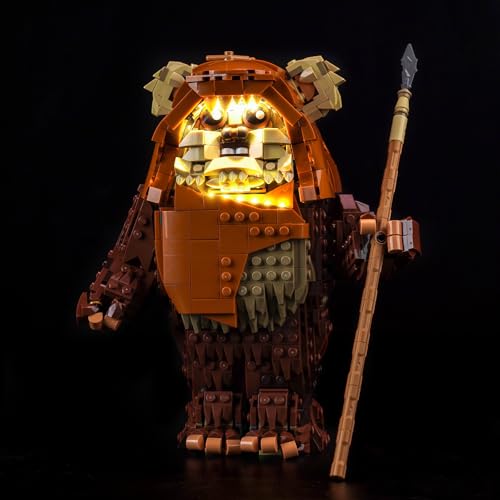 LocoLee Licht Kit Kompatibel mit Lego 75430 Wicket The Ewok (Kein - Lego-Set) Fernbedienung Dekorative Beleuchtung Set Compatible with Lego Der Ewok Wicket von LocoLee
