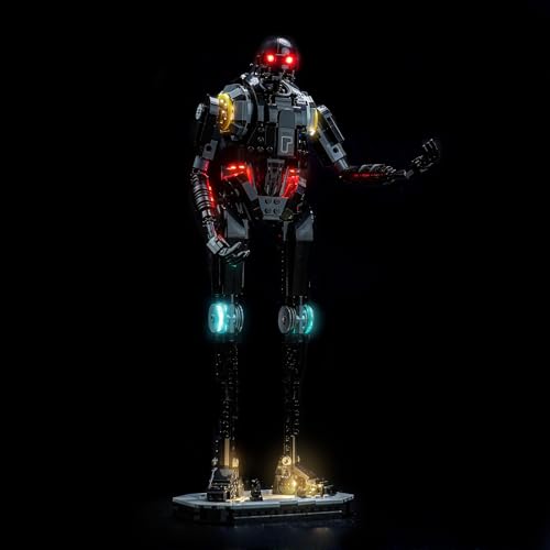 LocoLee Licht Kit Kompatibel mit Lego 75434 K-2SO Security Droid (Kein - Lego-Set) Dekorative Beleuchtung Set Compatible with Lego Sicherheitsdroide K-2SO von LocoLee