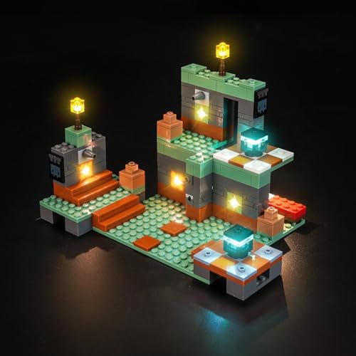 LocoLee Licht Set Kompatibel mit Lego 21271 Prüfungskammern, Nur Lichter Set, Licht Beleuchtung Set Compatible with Lego The Trial Chamber (Nicht enthalten Modellset) von LocoLee