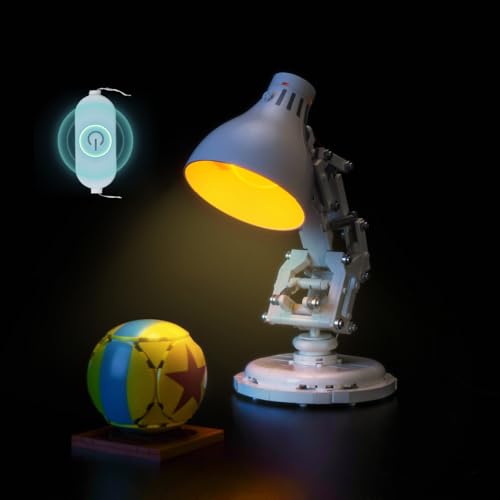 LocoLee Licht Set Kompatibel mit Lego 21357 Pixar Lamp Luxo Jr - kein Modell, Nur das - Set, Touch-Dimmer-Schalter Beleuchtung Set Compatible with Lego 21357 Pixar Lamp Ideas von LocoLee