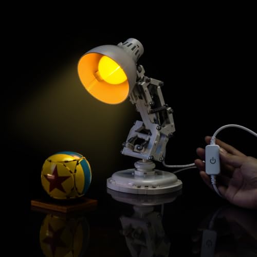 LocoLee Licht Set Kompatibel mit Lego 21357 Pixar Luxo Jr (Kein Lego-Set), Sonderanfertigung Touch Schalter Version Dekorative Beleuchtung Set Compatible with Lego 21357 Pixar Lamp Ideas von LocoLee