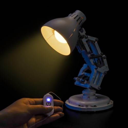 LocoLee Licht Set Kompatibel mit Lego 21357 Pixar Luxo Jr (Kein Lego-Set), Sonderanfertigung Version Dekorative Beleuchtung Set Compatible with Lego 21357 Pixar Lamp Ideas von LocoLee