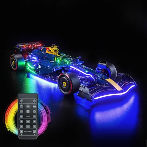 LocoLee Licht Set Kompatibel mit Lego 42206 Oracle Red Bull Racing RB20 F1 Car Nur das Licht - Set, kein Modell, FV Dekorative Beleuchtung Set Compatible with Lego RB20 F1 Rennauto 42206 Technic LocoLee Licht Set Kompatibel mit Lego 42206 Oracle Red Bull Racing RB20 F1 Car Nur das Licht - Set, kein Modell, FV Dekorative Beleuchtung Set Compatible with Lego RB20 F1 Rennauto 42206 Technic von LocoLee