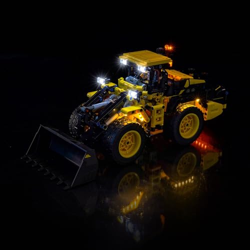 LocoLee Licht Set Kompatibel mit Lego 42209 Volvo L120 Electric Wheel Loader (Kein - Lego-Set) Dekorative Beleuchtung Set Compatible with Lego 42209 Volvo L120 Electric Radlader von LocoLee