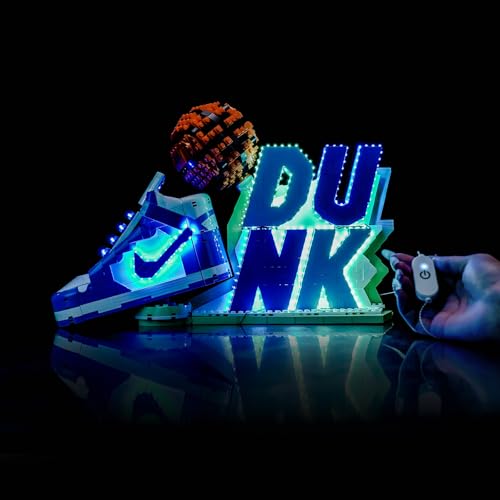 LocoLee Licht Set Kompatibel mit Lego 43008 Nike Dunk x (Kein - Lego-Set) Dekorative Beleuchtung Set Compatible with Lego 43008 von LocoLee