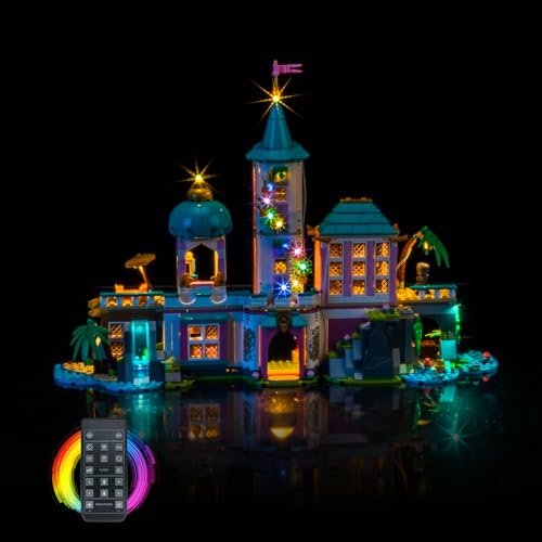 LocoLee Licht Set Kompatibel mit Lego 43267 Princess Castle & Royal Pets (Kein - Lego-Set) Fernbedienung Dekorative Beleuchtung Set Compatible with Lego 43267 Prinzessinnenschloss mit Haustieren von LocoLee