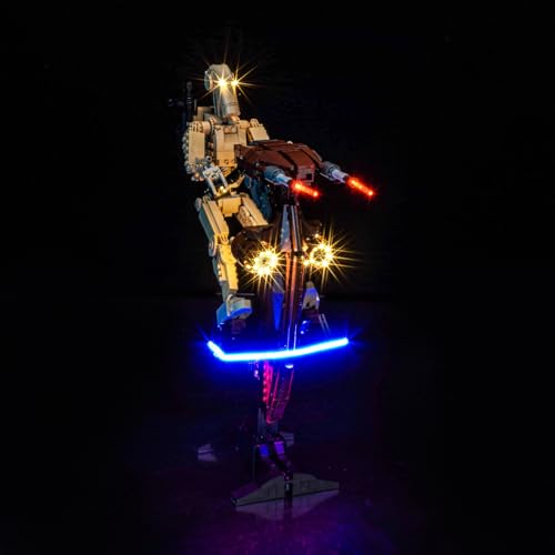 LocoLee Licht Set Kompatibel mit Lego 75428 Battle Droid with STAP (Kein - Lego-Set) Dekorative Beleuchtung Set Compatible with Lego 75428 Kampfdroide mit STAP von LocoLee