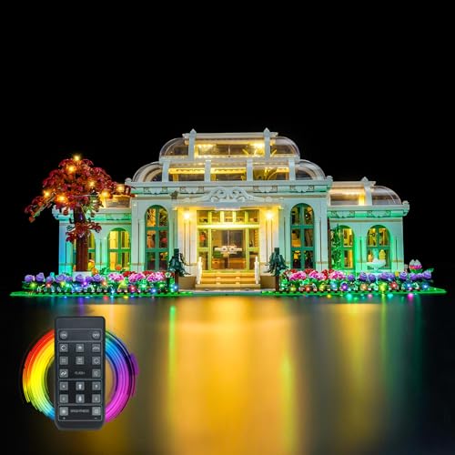 LocoLee Licht Set Kompatibel mit Lego 21353 Der botanische Garten Fernbedienung Version, Nur Lichter Set, Licht Beleuchtung Set Compatible with Lego The Botanical Garden 21353 von LocoLee