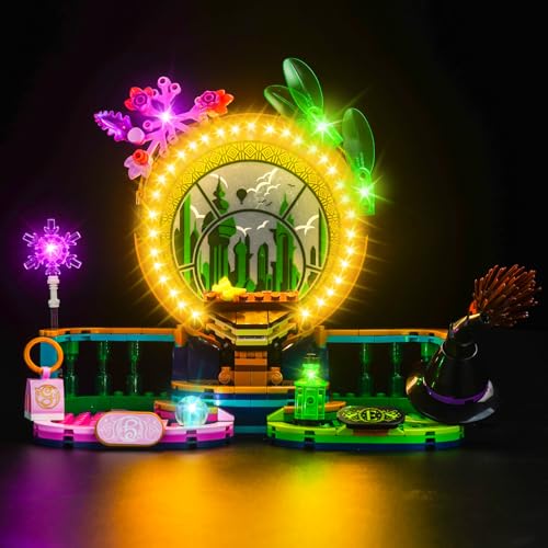 LocoLee Licht Set Kompatibel mit Lego 75682 Elphaba und Glinda, Nur Lichter Set - Kein Modell, Licht Beleuchtung Set Compatible with Lego Wicked Elphaba & Glinda Figures LocoLee Licht Set Kompatibel mit Lego 75682 Elphaba und Glinda, Nur Lichter Set - Kein Modell, Licht Beleuchtung Set Compatible with Lego Wicked Elphaba & Glinda Figures von LocoLee