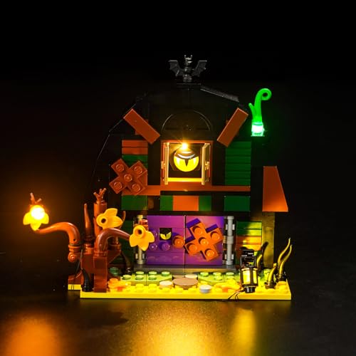 LocoLee Licht Set Kompatibel mit Lego 40721 Halloween-Scheune, Nur Lichter Set - Kein Modell, Licht Beleuchtung Set Compatible with Lego Halloween Barn 40721 LocoLee Licht Set Kompatibel mit Lego 40721 Halloween-Scheune, Nur Lichter Set - Kein Modell, Licht Beleuchtung Set Compatible with Lego Halloween Barn 40721 von LocoLee