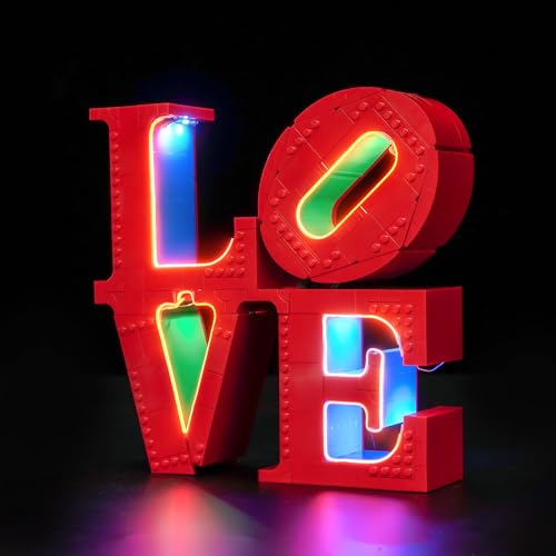 LocoLee Licht Set Kompatibel mit Lego 31214 Love, Nur Lichter Set - Kein Modell, Licht Beleuchtung Set Compatible with Lego Love 31214 (Nicht enthalten Modellset) von LocoLee