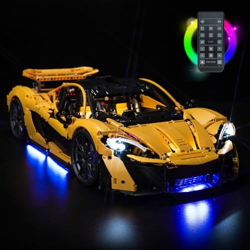 LocoLee Licht Set Kompatibel mit Lego 42172 McLaren P1 Sonderanfertigung Fernbedienung Version, Nur Lichter Set - Kein Modell, Licht Beleuchtung Set Compatible with Lego Technic 42172 LocoLee Licht Set Kompatibel mit Lego 42172 McLaren P1 Sonderanfertigung Fernbedienung Version, Nur Lichter Set - Kein Modell, Licht Beleuchtung Set Compatible with Lego Technic 42172 von LocoLee