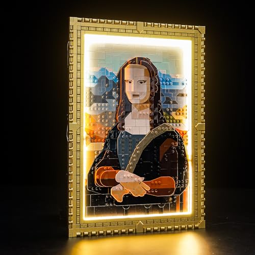 LocoLee Licht Set Kompatibel mit Lego 31213 Mona Lisa, Nur Lichter Set, Licht Beleuchtung Set Compatible with Lego Art Mona Lisa 31213 LocoLee Licht Set Kompatibel mit Lego 31213 Mona Lisa, Nur Lichter Set, Licht Beleuchtung Set Compatible with Lego Art Mona Lisa 31213 von LocoLee
