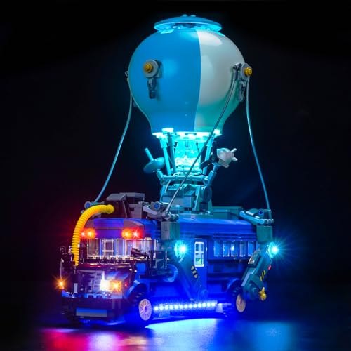 LocoLee Licht Set Kompatibel mit Lego 77073 Schlachtenbus, Nur Lichter Set, Licht Beleuchtung Set Compatible with Lego Fortnite Battle Bus von LocoLee
