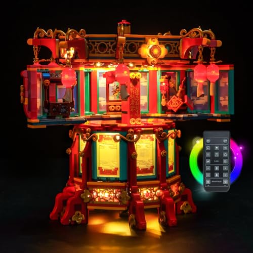 LocoLee Licht Set Kompatibel mit Lego Wandelnde Laterne 80116 Fernbedienung Version, Nur Lichter Set - Kein Modell, Licht Beleuchtung Set Compatible with Lego Trotting Lantern 80116 LocoLee Licht Set Kompatibel mit Lego Wandelnde Laterne 80116 Fernbedienung Version, Nur Lichter Set - Kein Modell, Licht Beleuchtung Set Compatible with Lego Trotting Lantern 80116 von LocoLee