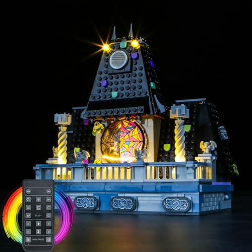 LocoLee Licht Set Kompatibel mit Lego 76781 Wednesdays und Enids Zimmer im Studentenwohnheim Fernbedienung Version, Nur Lichter Set, Licht Beleuchtung Set Compatible with Lego Enid's Dorm Room LocoLee Licht Set Kompatibel mit Lego 76781 Wednesdays und Enids Zimmer im Studentenwohnheim Fernbedienung Version, Nur Lichter Set, Licht Beleuchtung Set Compatible with Lego Enid's Dorm Room von LocoLee