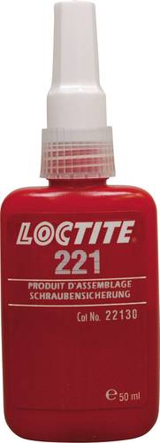 Loctite® 221 135331 Schraubensicherung Festigkeit: niedrig 50ml von Loctite®