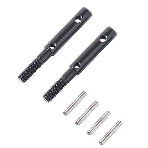 2 Stück Hartstahl-Antriebswelle vorne hinten für RC Crawler AXAIL SCX10 III AXI03007 Capra 1.9 UTB von Lodokdre
