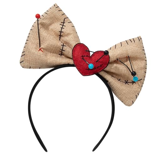 Lodoot Halloween Cosplay Haarreifen Schleife Haarband Halskette Kostüm Stirnband Erwachsene Themenparty Subkulturen Kopfbedeckung Puppe Halskette Stirnband Verkleiden Zubehör Requisiten Cosplay Lodoot Halloween Cosplay Haarreifen Schleife Haarband Halskette Kostüm Stirnband Erwachsene Themenparty Subkulturen Kopfbedeckung Puppe Halskette Stirnband Verkleiden Zubehör Requisiten Cosplay von Lodoot